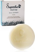Superstar Brush Soap 20 gram / Zeep voor reiniging van: Make-Up / Schmink / Grime Penselen