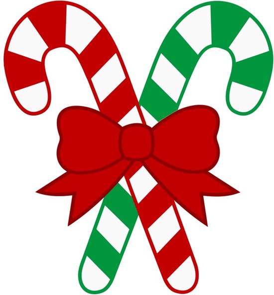 Kerst raamsticker Zuurstokken - Kerst - Zuurstokken - Christmas - Raamsticker - Raamsticker groot - Diverse kleuren