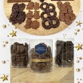 Suikervrije Chocolaatjes Kerstassorti, puur