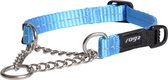Rogz Utility Sliphalsband Ketting Turquoise - Hondenhalsband - 24-36x1.1 cm