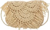 Handtas Dames 24*24 cm Beige Polyester Tas Damestas