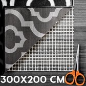 Happy Goods - Antislip Ondertapijt XL - 6m² - 300x200cm met schaar - Ondertapijt - Onderkleed Antislip Vloerkleed - Tapijt