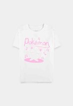 Pokémon - Jigglypuff Sing Dames T-shirt - XL - Grijs