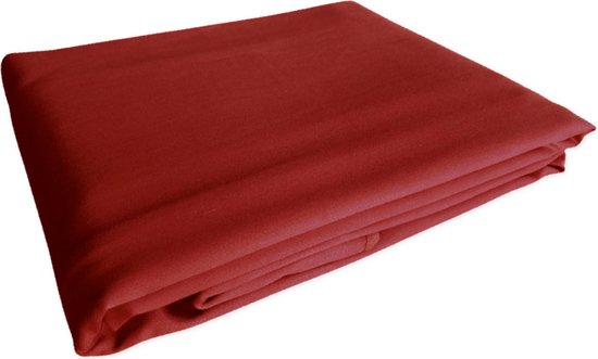 Rood damast tafelkleed 140 x 320 (Hotelkwaliteit: - - valentijn |