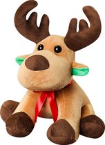 Hondenspeelgoed  - Spelen - Knuffel  - Kerst - Kerstmis - Decoratie - Baby – Rendier - Klein