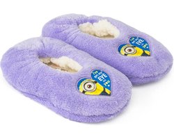 Minions Pantoffel Slofjes - Paars - Maat 29/30