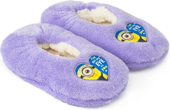 Chaussons Minions Slipper - Violet - Taille 29/30