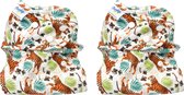 Cheeky Baby Luierbroekje - Wasbaar - One size - 2 Stuks - Tijger print