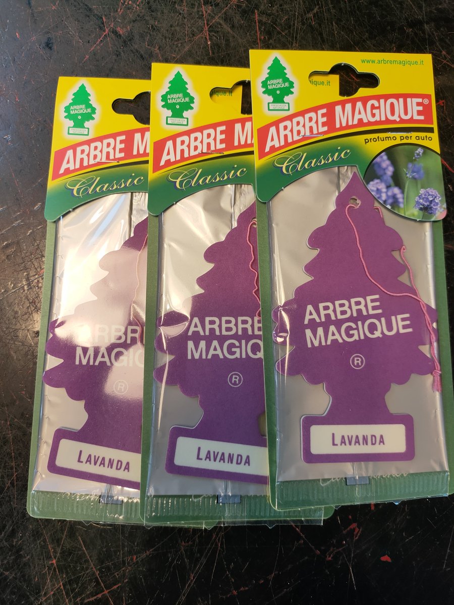 Auto luchtverfrisser Arbre Magique Lavendel Pijnboom (3 uds)