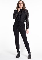 Zwarte Broek/Pantalon van Je m'appelle - Dames - Travelstof - Maat 2XL - 2 maten beschikbaar