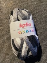 Katia Knitting Wool Ondas Spécialement pour les écharpes Nr. 78