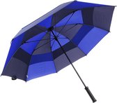 Paraplu Fulton Stormshield - 130 cm - Zwart Blauw