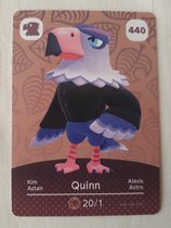 Amiibo animal new horizons kaart serie 5 Quinn 440