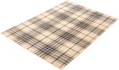 Houseify tapijt Burburry Tan/Blauw - 310 x 240 cm