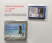 Redpine® Multifunctionele microvezel handdoek - 80x150cm - Grijs | Zandvrij Strandlaken / Sneldrogende handdoek / Fitness handdoek / Reishanddoek / Badhanddoek