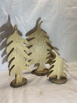Dennenboompjes - 3 Stuks - Kerst Decoratie