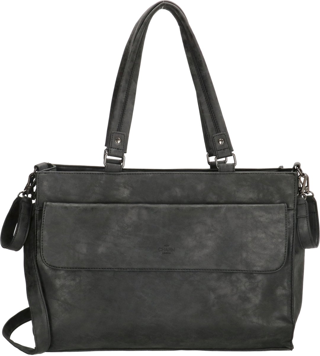 Charm London Bloomsbury Luiertas - Zwart