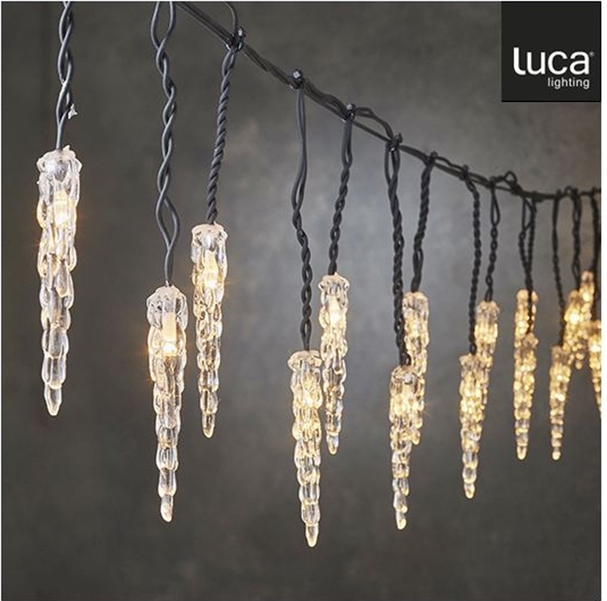 Luca Lighting Connect XP Kerstverlichting IJspegels met 25 LED Lampjes