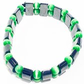 Kralen armband met groene kraaltjes