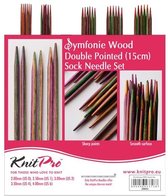 KnitPro Symfonie sokkennaaldenset 15cm 2.00-3.25mm.