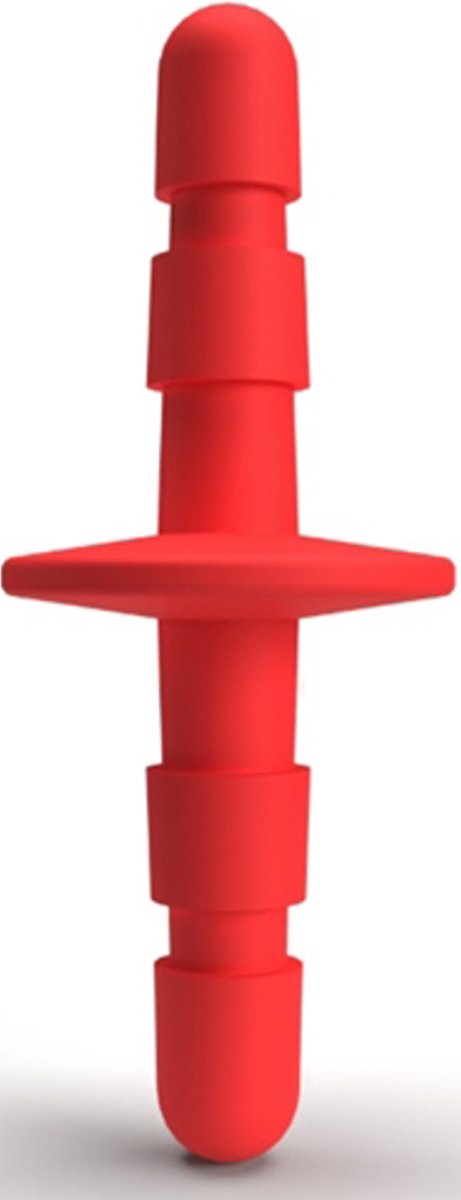 Hung systeem dubbele stekkerplug - rood