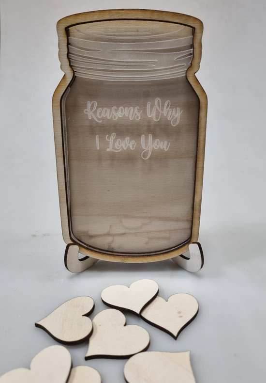 Een potje liefde - te personaliseren complimenten - Reasons why I love ...