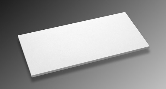 Ecosun zwaar uitgevoerd gekorreld Infrarood verwarmingspaneel voor ATEX class gebieden gekorreld 700 Watt 60x120cm, wit