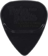 Twin Picks  plectrum 3-pack  acoustic hard zwart