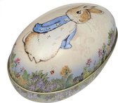 Blikje Peter Rabbit Ei 11x6,5cm