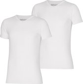 Apollo bamboo t-shirts | MAAT M | 2-pack heren t-shirts | wit