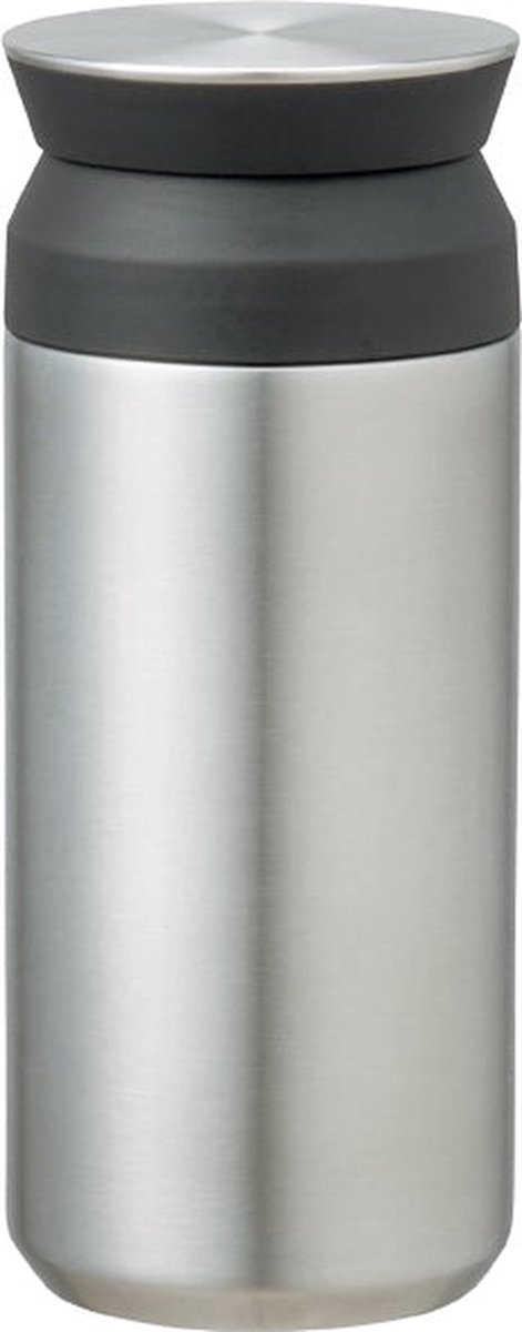 Kinto Travel Tumbler 350ml - zilver - rvs thermosfles - koffiecup - herbruikbaar - koffiebeker