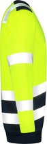 Tricorp Sweater High Visibility Bicolor 303004 Fluor Geel-Ink - Maat XXL