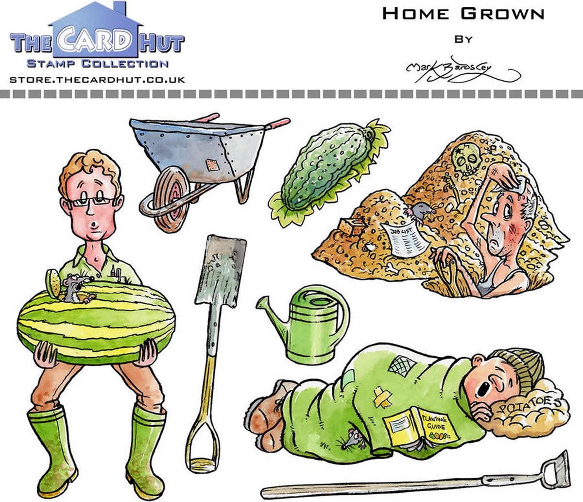 Home Grown Clear Stamps (MBGSHG) (DISCONTINUED)