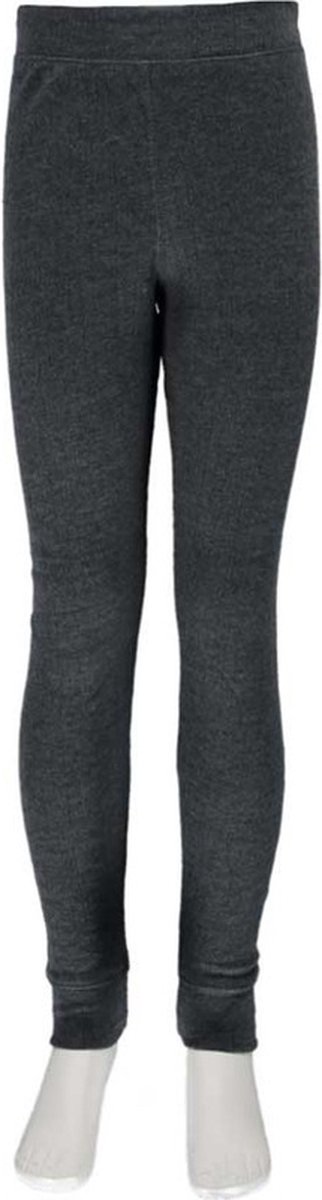 Thermo broek ondergoed lang voor kinderen grijs – Wintersport kleding ” Thermokleding – Lange thermo broek 140/146(10/11 jaar)