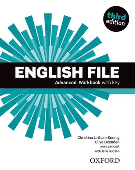 English File - Adv (third edition) workbook + key - cover