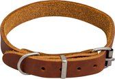 Animal Boulevard Hondenhalsband country leer Cognac-25mm x 48-60cmCognac-25mmx48-60cm