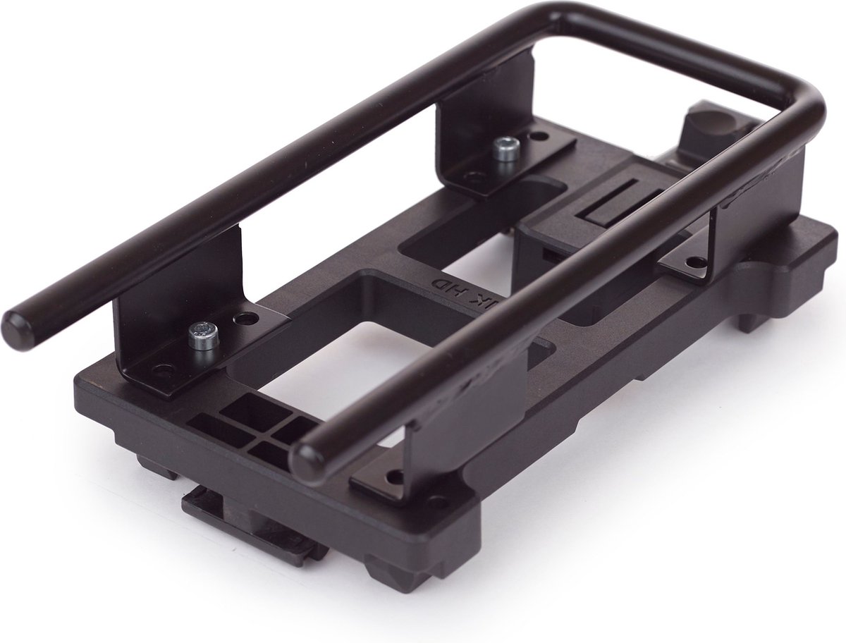 POLISPORT 8408200003 - Achterzitje voor fiets KOARI met wielen van 26'' tot 29'' geschikt voor kinderen met een maximaal gewicht van 22kg met verankering aan het bagagerek in Maangeel/Grijs