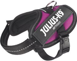 Julius-K9 IDC Powertuig - 2XS - Baby2 - Donkerroze