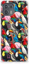 Leuk TPU Backcase Motorola Edge 20 Lite Telefoon Hoesje Birds