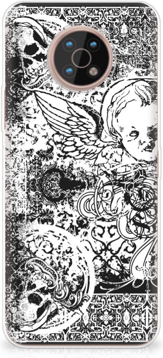 TPU Hoesje voor Silicone Back Case Nokia G50 Skulls Angel