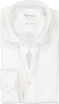 Michaelis Chemise Homme Pure White Twill Cutaway Slim Fit Non Iron