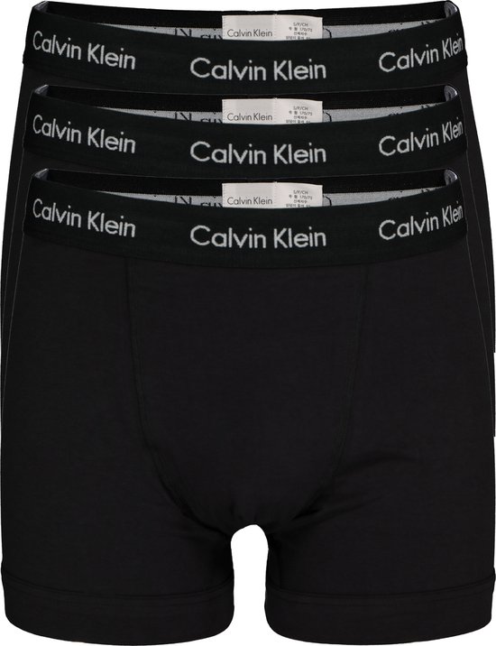 Calvin Klein Boxershorts Heren - 3-pack - Zwart - M - Calvin Klein