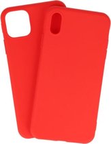 TF Cases | Samsung A10 | Backcover | Siliconen | Rood | High Quality