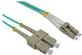 3M LC-SC 50/125 MMD OM3 CABLE - AQUA