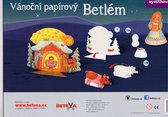 bouwplaat Kerststal.