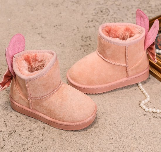 Maria Netto hoop Roze kinder laarsjes / boots | glitter konijnen oren | maat 20 | bol.com