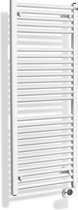 Klea Meala Elektrisch Handdoekradiator Op 220V 118,5x60cm Wit