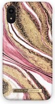 iDeal of Sweden Fashion Case voor iPhone XR Cosmic Pink Swirl