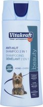 Vitakraft - 2 in 1 Care Hondenshampoo - Anti klit - 250ml