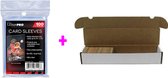 Ultra Pro Soft Card Sleeves + Cardbox 1000 Combi Pack | 100st.|Sleeves Kaarten | Pokemon